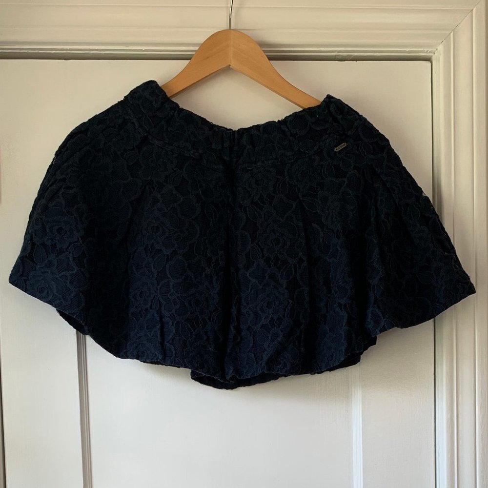 HOLLISTER, Lacey Short Skirt, Small, Navy - Picture 2 of 8